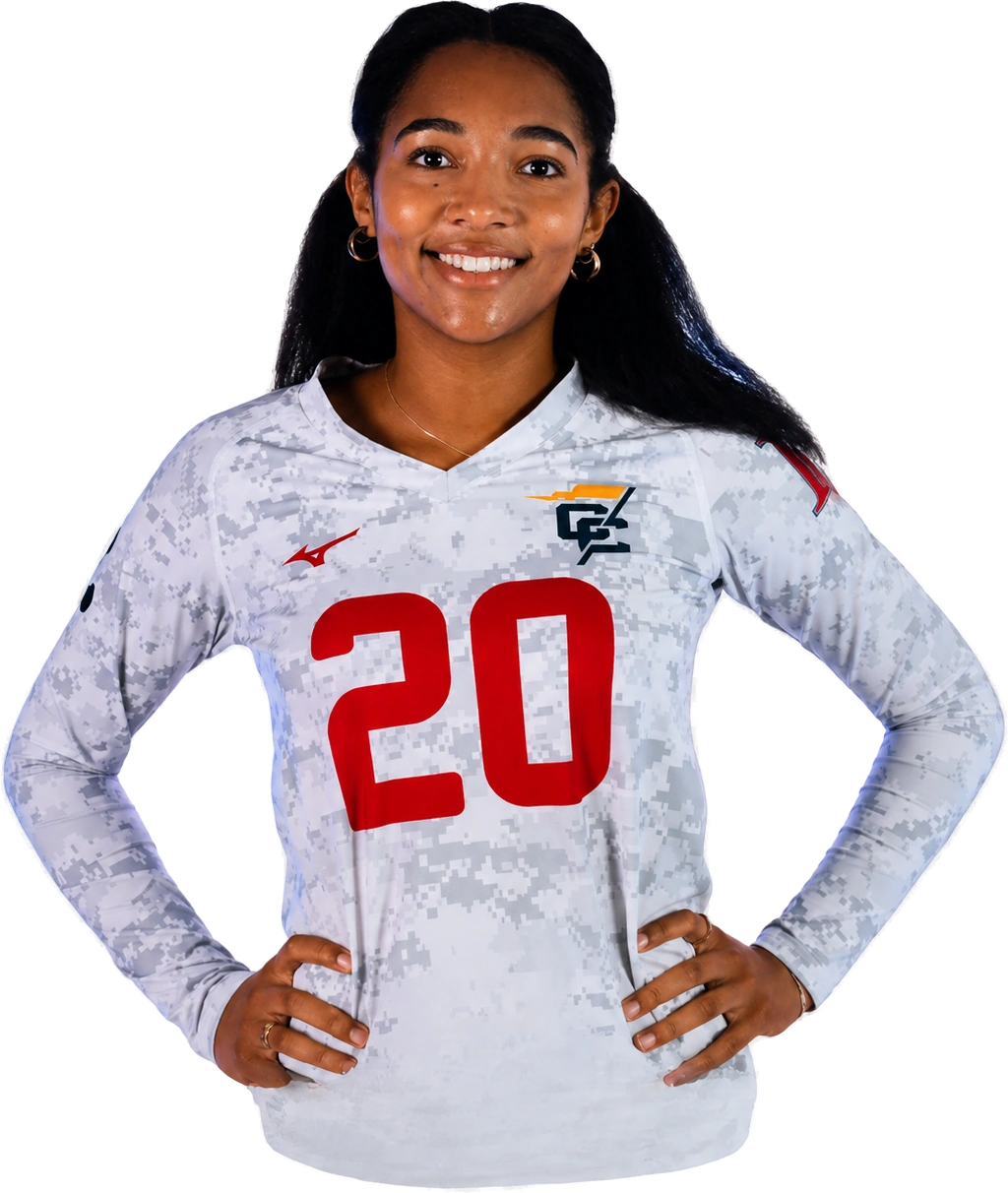 Princess Emma Oluwa, an Exodus alum now playing volleyball at King University